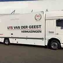 Nieuwe superverhuiswagen voor UTS Van der Geest