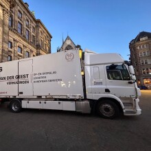 Markante verhuizing naar Paleis op de Dam